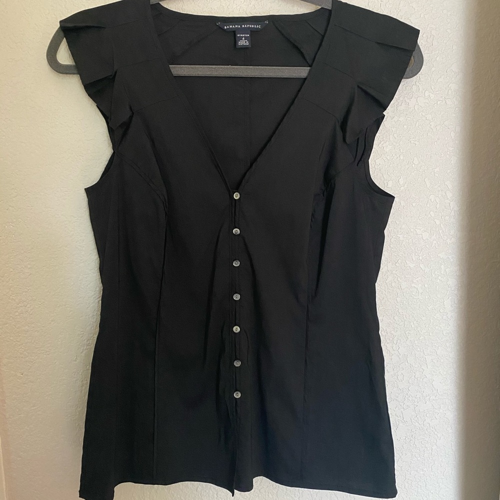 Banana Republic Short Sleeve Blouse